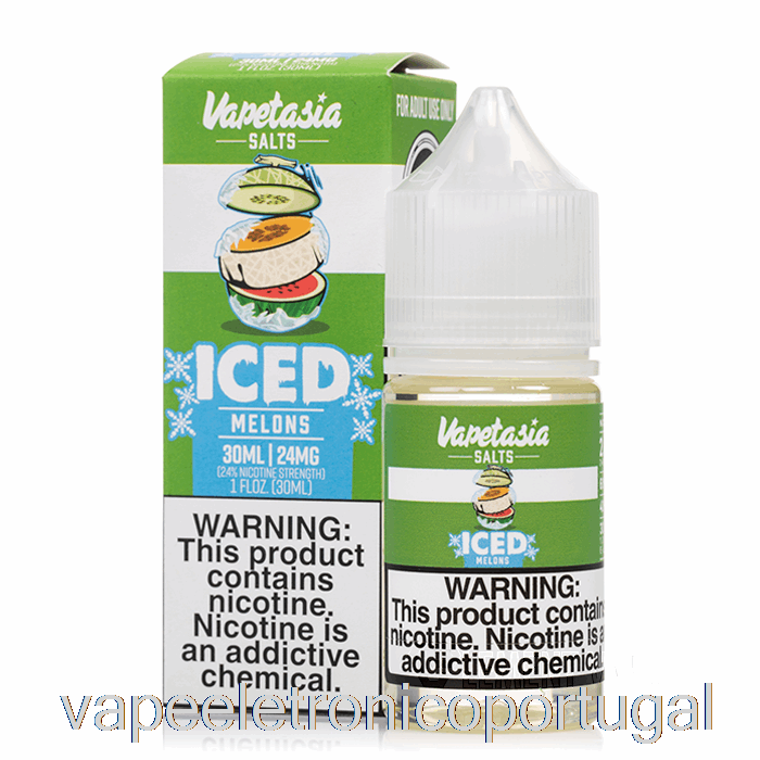 Melões Gelados Vape Eletrônico - Sais De Vapetasia - 30ml 24mg